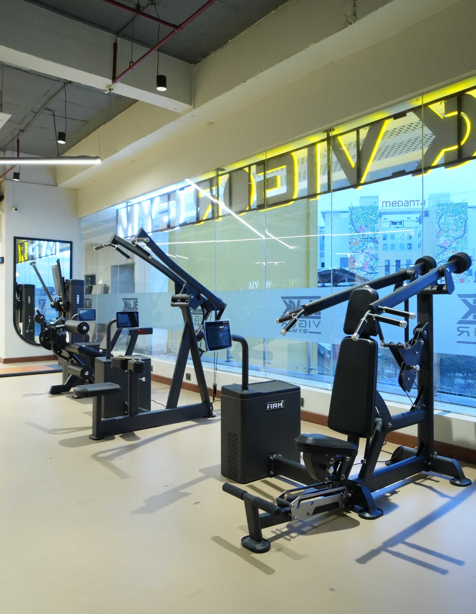 Black Vigor Gym Interior