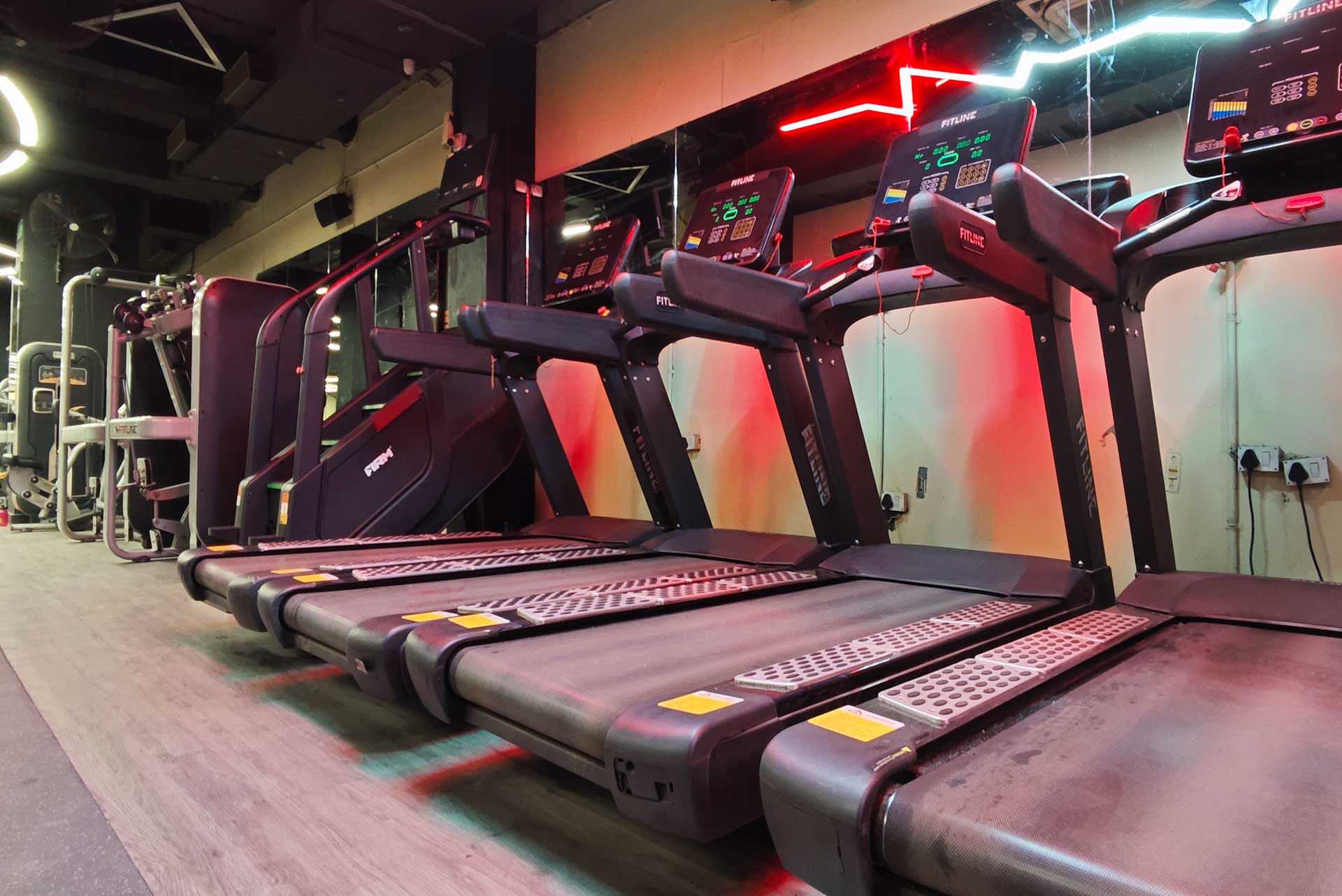 Black Vigor Gym Training Environment