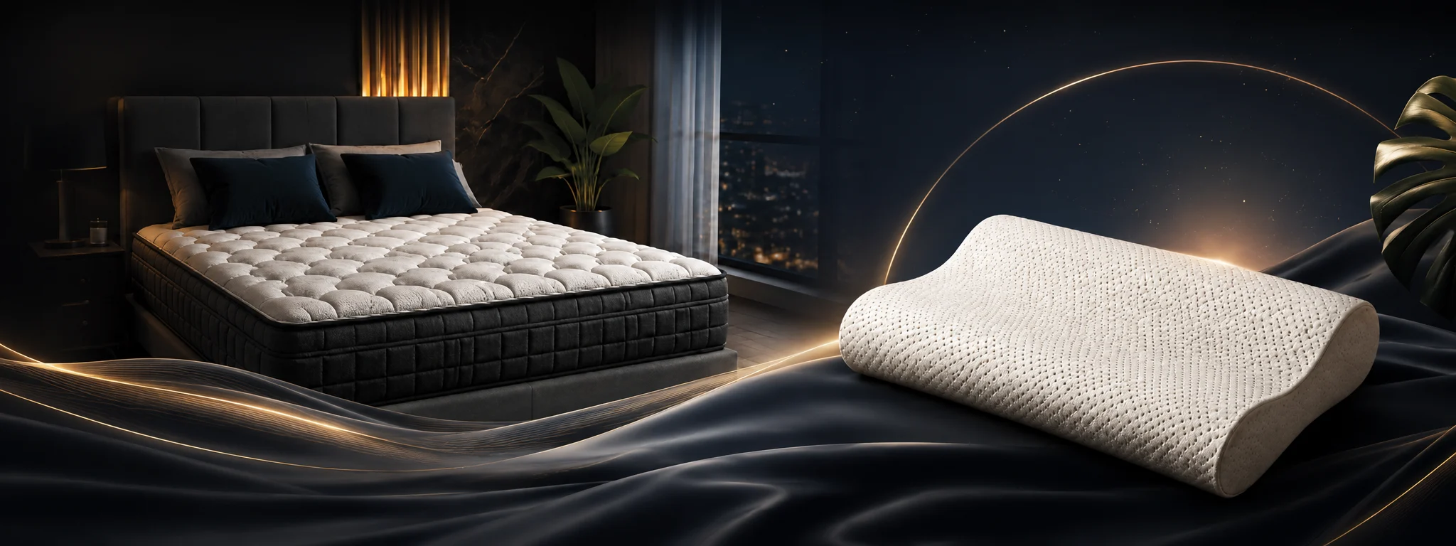 Elegant bedroom hero image